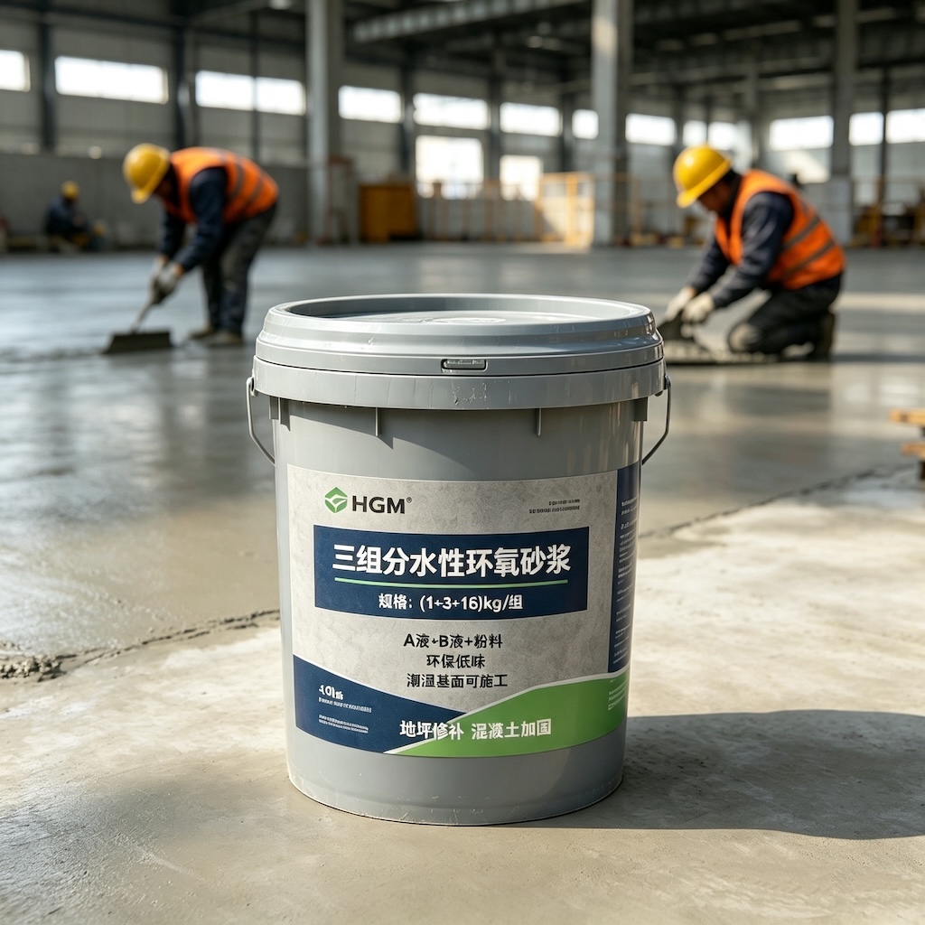 山亭三组份水性环氧砂浆